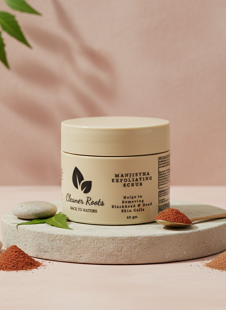 Skincare products including a jar, and cucumbers on a neutral background