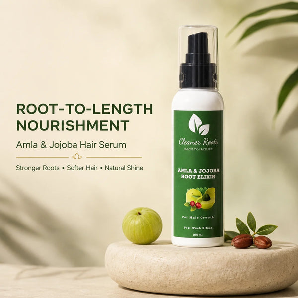 Amla & Jojoba Root Elixir - For Strong, Shiny & Nourished Hair | 100 ML