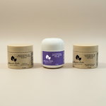 Set of Pitta Foot Ritual Kit products with packaging on a white background