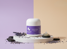 Lavender Calm Foot Balm Dual tone Background