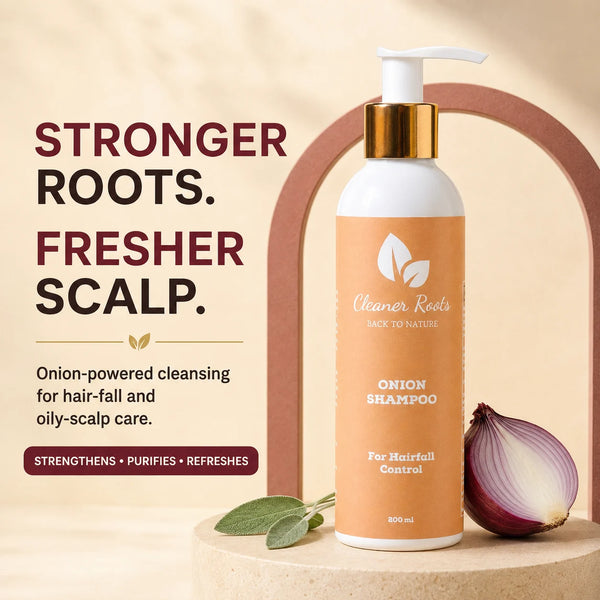 Onion Shampoo – Hair Fall Control & Growth | 200 ML