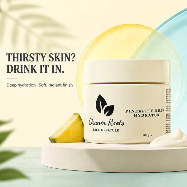 Pineapple Rush Hydrator – Deep Hydration & Glow Therapy for Vata & Pitta Skin | 50 GM