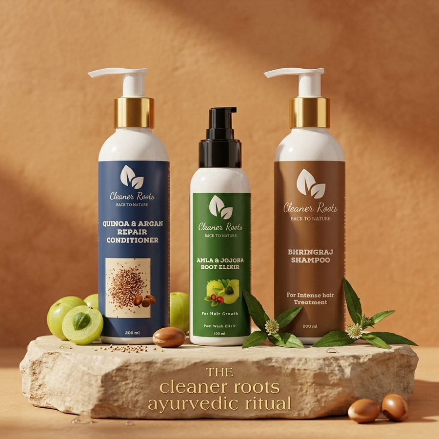 Vata Hair Deep Nourish & Strength Ritual Kit
