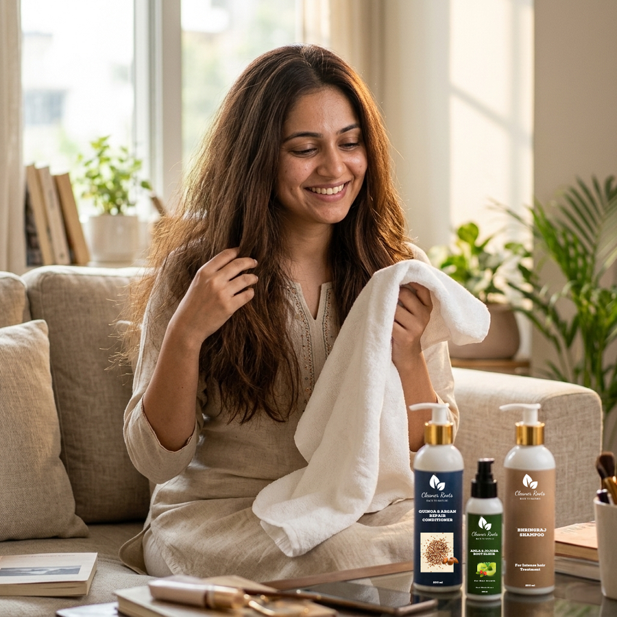 Vata Hair Deep Nourish & Strength Ritual Kit