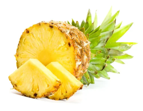Pineapple Extract → Brightens & improves skin clarity